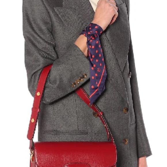 Gucci Polka Dot Twilly Neck Bow - Picture 8 of 13